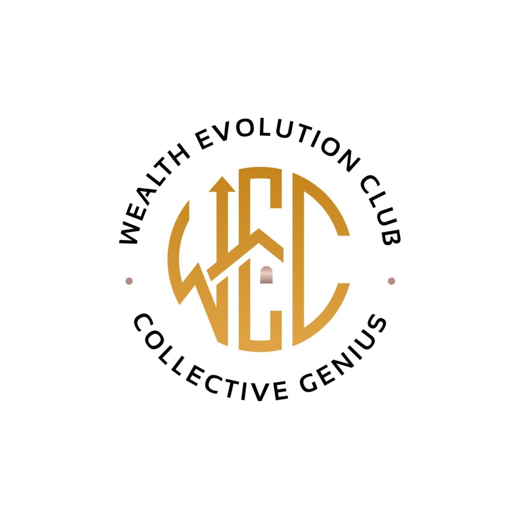 Wealth Evolution Club logo &ndash; Real estate investment club by Dr. Meetu helping investors build generational wealth.
